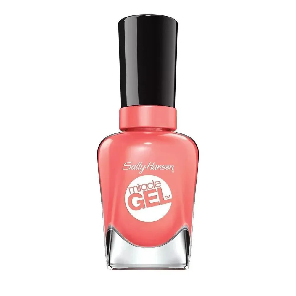 Sally‎ Hansen Miracle Gel Nail Polish Shade "Malibu Peach" #379 0.50 fl oz